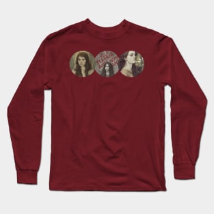 Pre-Raphaelite Haunting of Hill House Long Sleeve T-Shirt